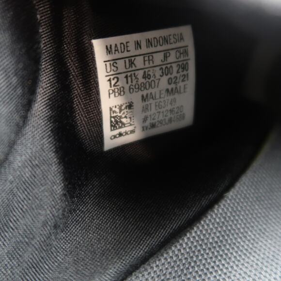 Adidas Shoes Mens 12 Sneakers Lite Racer Byd Cloudfoam Trainer Running Athletic - Picture 12 of 12